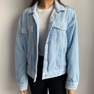 Light blue Corduroy Jacket